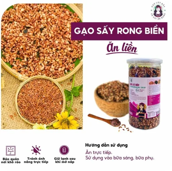 Gạo Lứt Sấy Rong Biển Bh.Nong