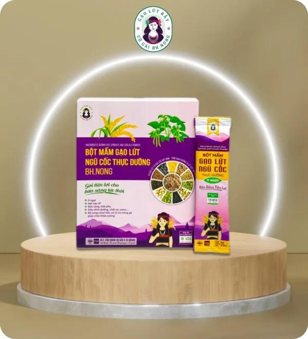 Bột Mầm Gạo Lứt Ngũ Cốc BH.Nong - Bữa Sáng Tiện Lợi