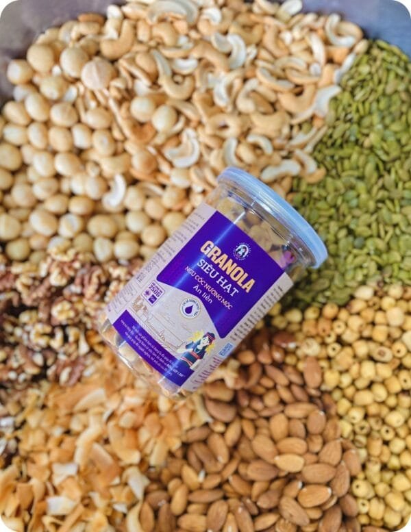 GRANOLA SIÊU HẠT Bh.Nong