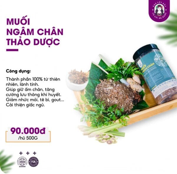 Muối Ngâm Chân Thảo Dược BH.NONG
