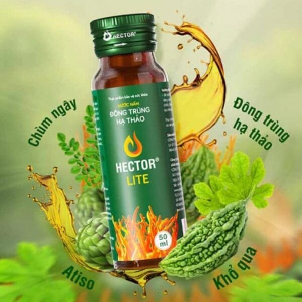 Nước đông trùng hạ thảo Hector Lite - Hình ảnh 3