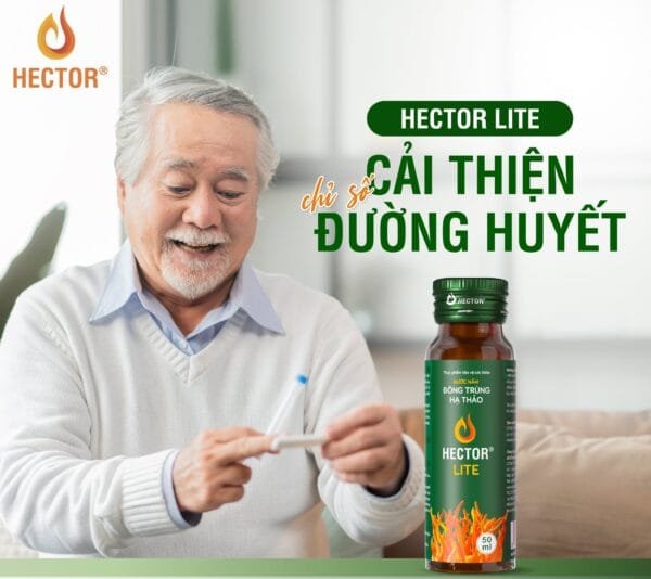 Nước đông trùng hạ thảo Hector Lite