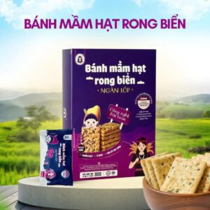bánh mầm hạt rong biển bhnong